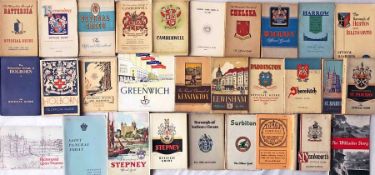 Selection (29) of 1930s and later OFFICIAL BOROUGH GUIDES etc from a wide selection of Greater