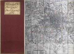 1865 MAP 'A new Map of Metropolitan Railways & Miscellaneous Improvements. Deposited at the