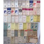 Quantity (65+) of 1930s-50s London Transport HOLIDAY & PUBLICITY LEAFLETS etc including