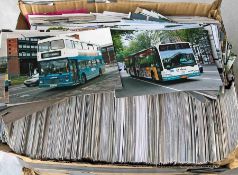 Very large quantity (probably 3,000+) of 6x4 COLOUR PHOTOGRAPHS of buses from London & all over