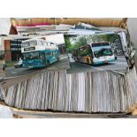 Very large quantity (probably 3,000+) of 6x4 COLOUR PHOTOGRAPHS of buses from London & all over
