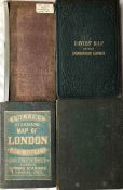 Selection (4) of 19th-century London MAPS comprising 1833 James Wyld's Map of the Vicinity of London