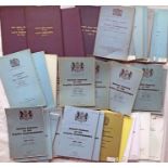 Large quantity (54 editions) of the ANNUAL REPORTS of the Traffic Commissioners (the licensing