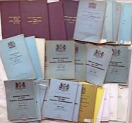 Large quantity (54 editions) of the ANNUAL REPORTS of the Traffic Commissioners (the licensing