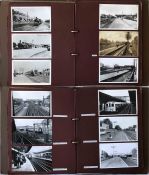 Large album of loose-mounted PHOTOGRAPHS compiled by the late Alan A Jackson, historian &