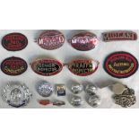 Quantity of Midland Red & Birmingham City Transport CAP & LAPEL BADGES etc including driver &