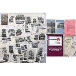 Large quantity of 1930s-on London General/London Transport Commercial Advertising Dept BOOKLETS &