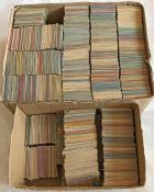 Huge quantity (approx 10,500) of 1940s London Transport Buses PUNCH TICKETS, the geographical type