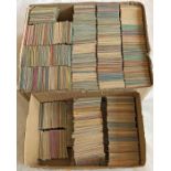 Huge quantity (approx 10,500) of 1940s London Transport Buses PUNCH TICKETS, the geographical type
