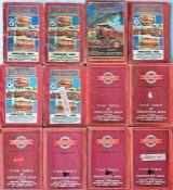 Selection (12) of Midland Red 1930s-50s TIMETABLE BOOKLETS comprising 6 x pre-War type with