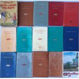 Quantity (15) of 1930s-60s (mainly 1950s) Midland Red COACH CRUISES items comprising 13 x BOOKLETS