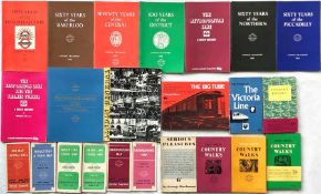 Assortment (23) of London Transport 1930s-60s PUBLICATIONS & POCKET MAPS comprising 8 x