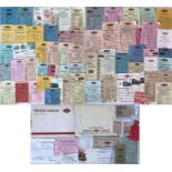 Considerable quantity of mainly 1930s-1950s Midland Red ephemera comprising a bundle of 50+