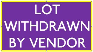 LOT WITHDRAWN BY VENDOR