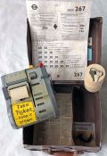 London Transport Almex 'E' TICKET MACHINE, casing no 3226, s/n 110103, comes with correct-type box