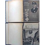 Two bound double-volumes of the LONDON TRANSPORT MAGAZINE comprising volumes 6, 7, 8 & 9 from