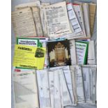 Large quantity of London Transport & London Country PANEL TIMETABLES & FARE CHARTS, 200+ of the