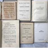 Selection (6) of 1893-1956 RAILWAYMEN'S HANDBOOKS comprising 1893 Manchester, Sheffield & Lincs Rlwy