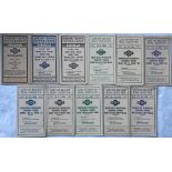 Selection (11) of 1919-20 London General Omnibus Company LEAFLETS 'London Traffic Notes & News'
