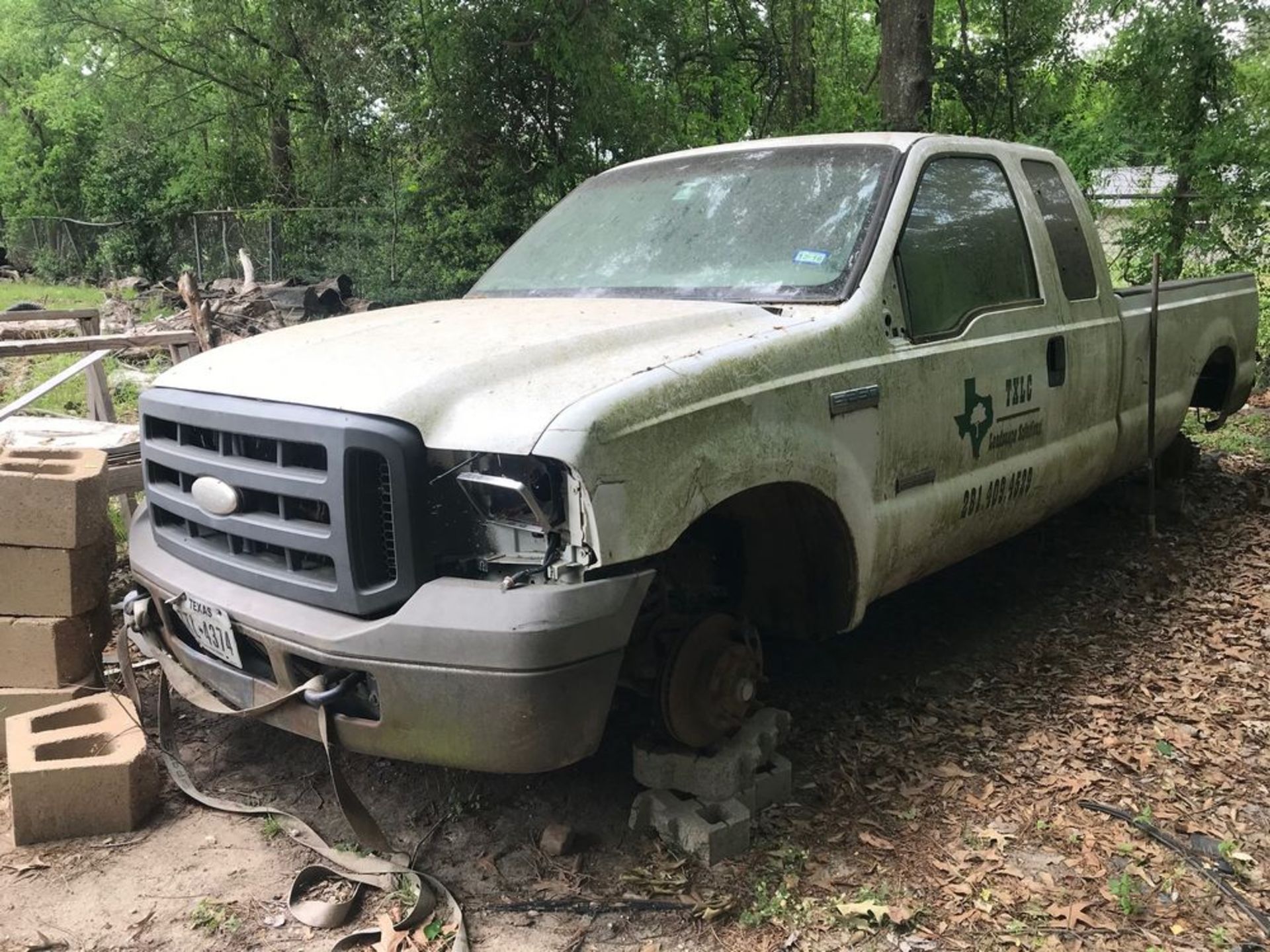 2005 Ford F250 XL Supercab P/U, VIN#1FTSX20P95EA34428, 7.3L V8 Powerstroke Diesel Engine, A/T, A/