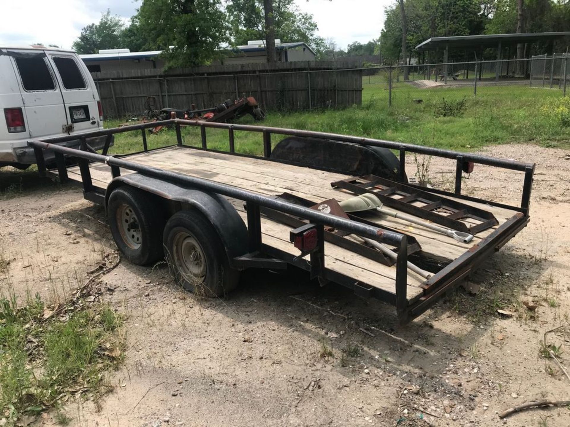 7'W x 16'L T/A Utility Trailer w/ Loading Ramps, 4500 GVWR, Bumper Pull Hitch - Image 2 of 5