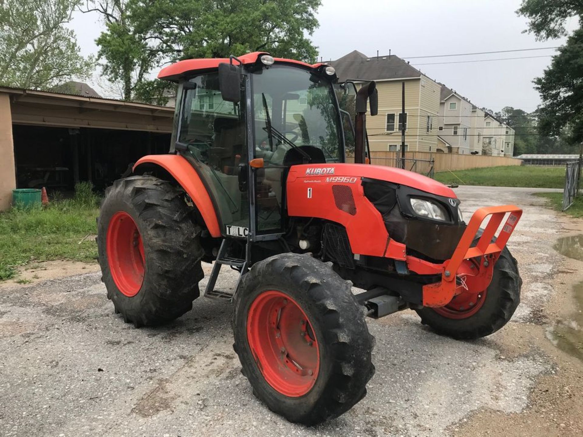 2015 Kubota M9960D Tractor, S/N 60934, 4WD, p/b Kubota 3.8L 4-Cyl Diesel Engine, 100 HP, Power