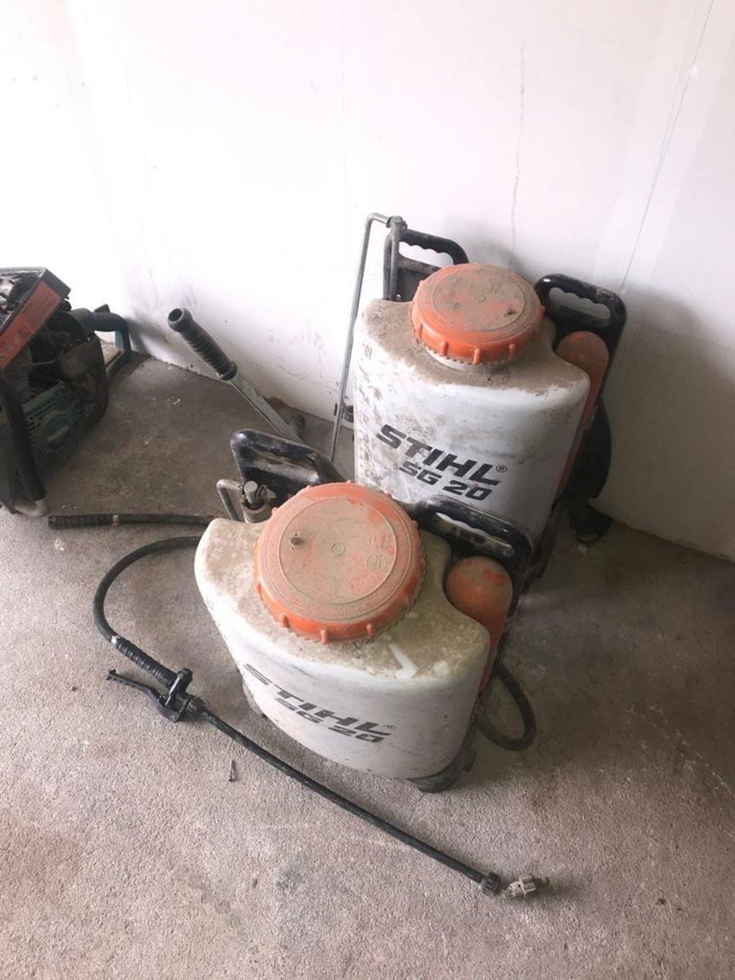 (2) Stihl SG20 Backpack Sprayers