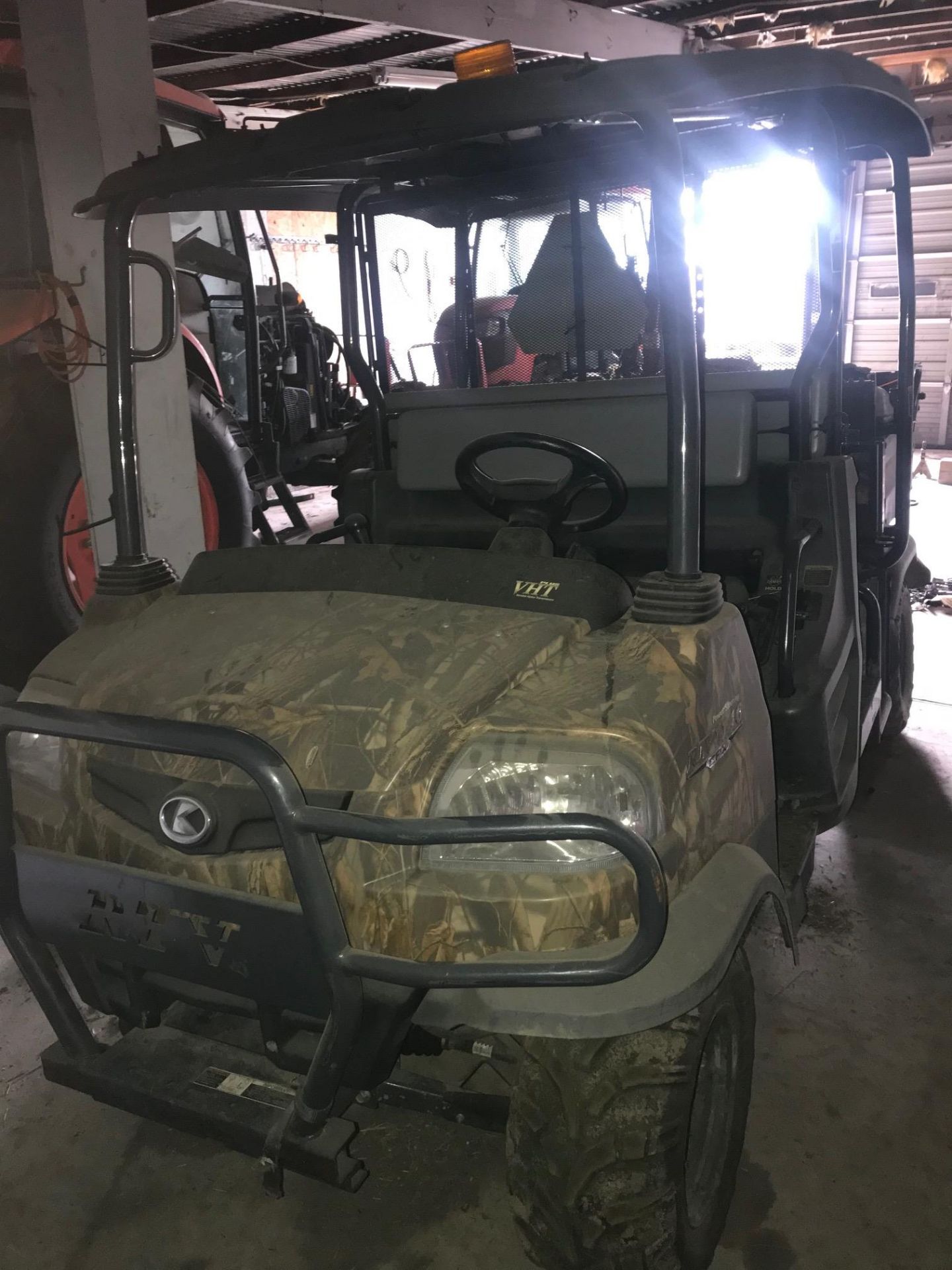 2014 Kubota RTV1140CPX-H, RealTree AP Camoflauge, 4-Seats, 3 Cyl Inline 4-Stroke Diesel Eng, 24. - Image 2 of 6