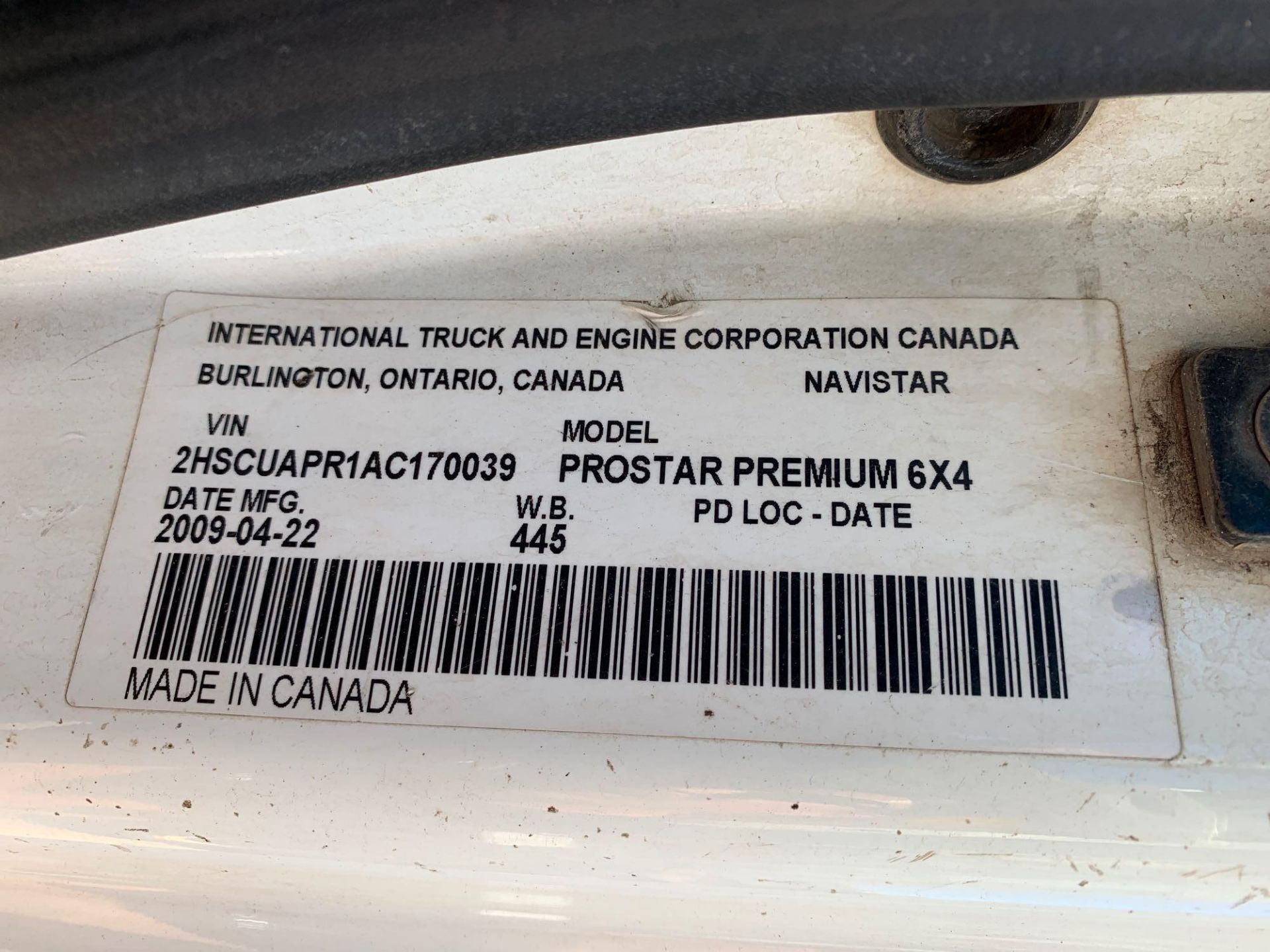 2010 International ProStar Premium TA Truck Tractor - Image 22 of 23