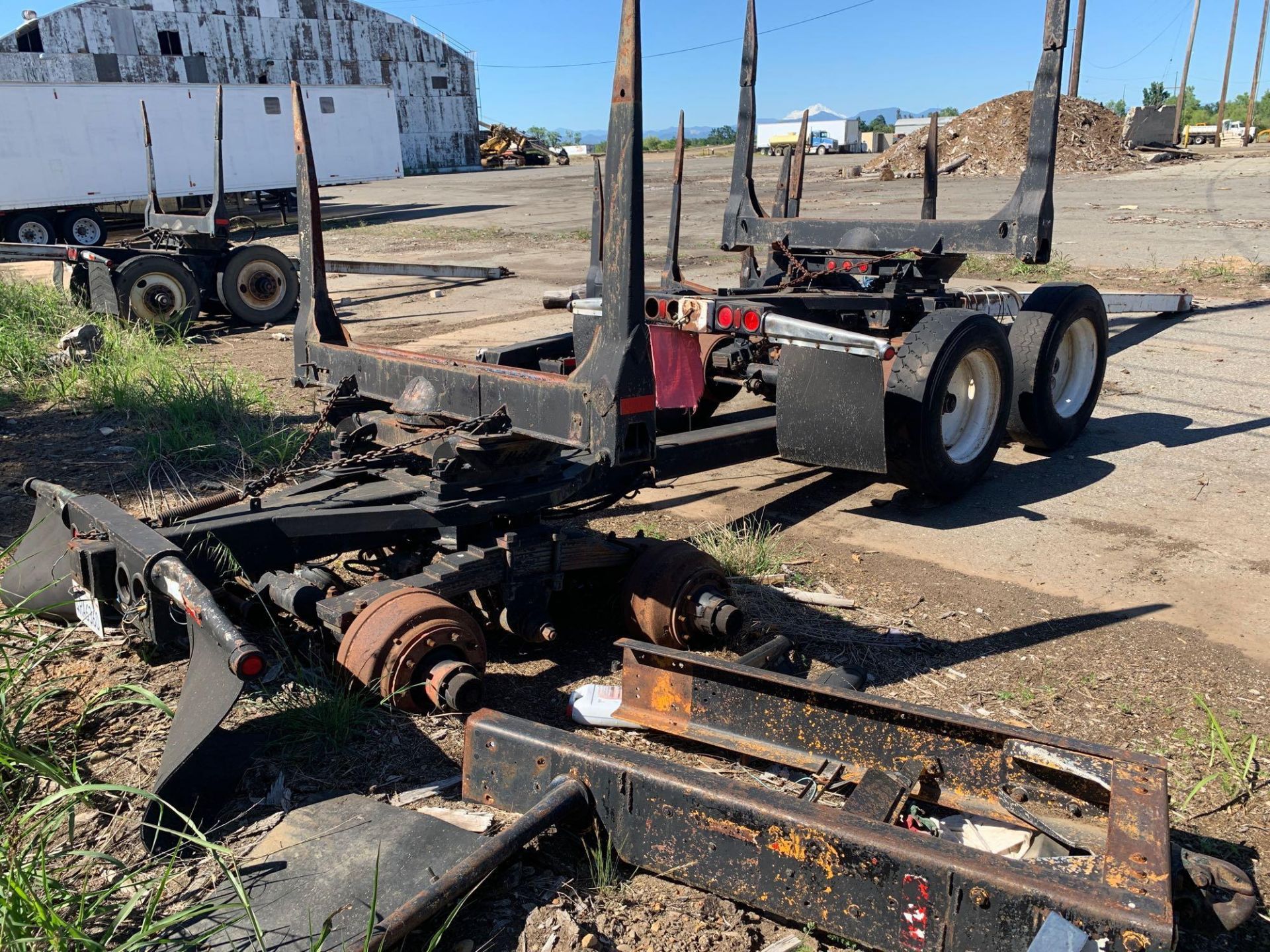 (2) Log Dollies and Dolly Attachment, Poor Condition, No Tires - Image 4 of 8