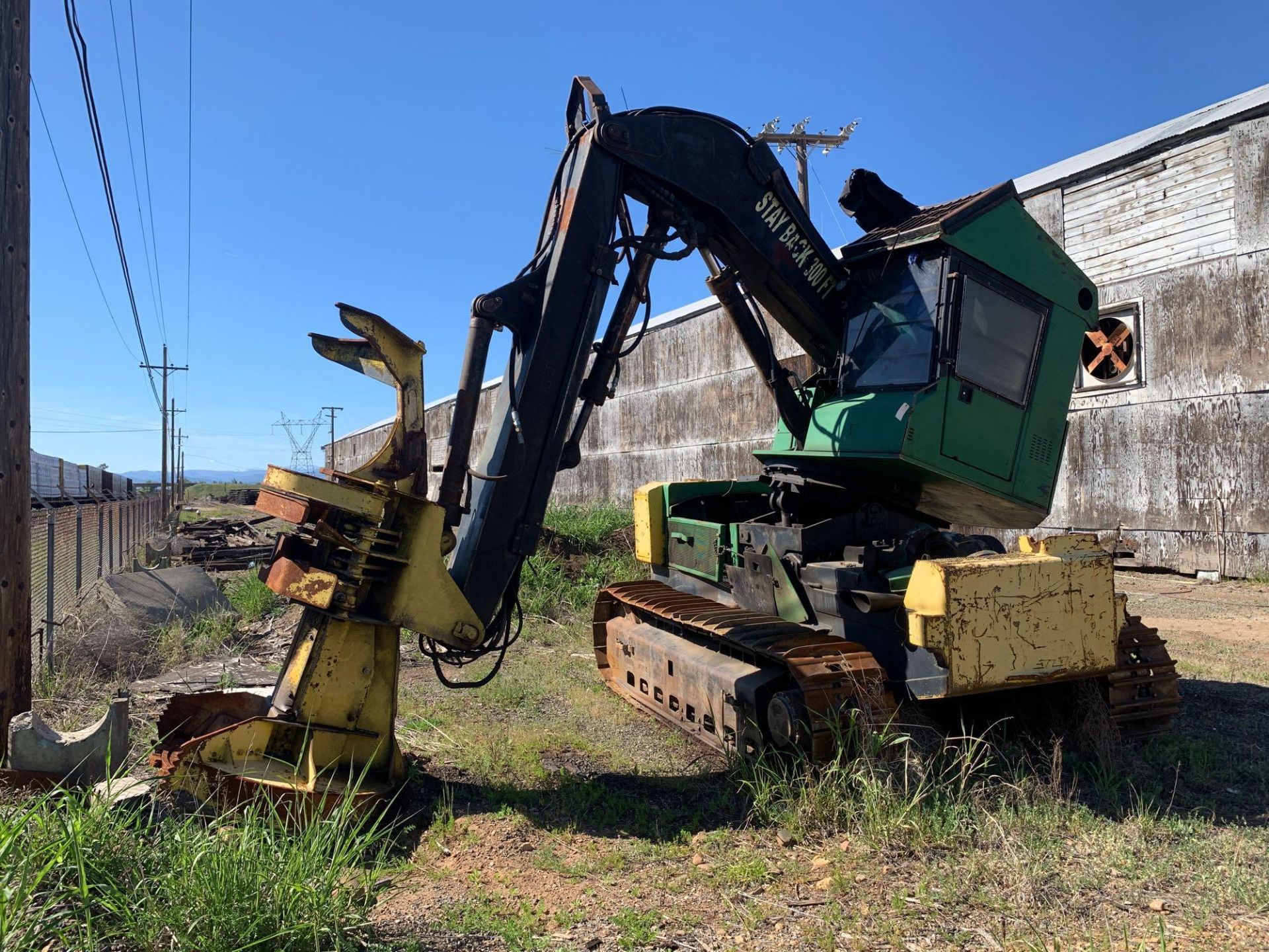 John Deere Tracked Cutter Excavator, NON OP