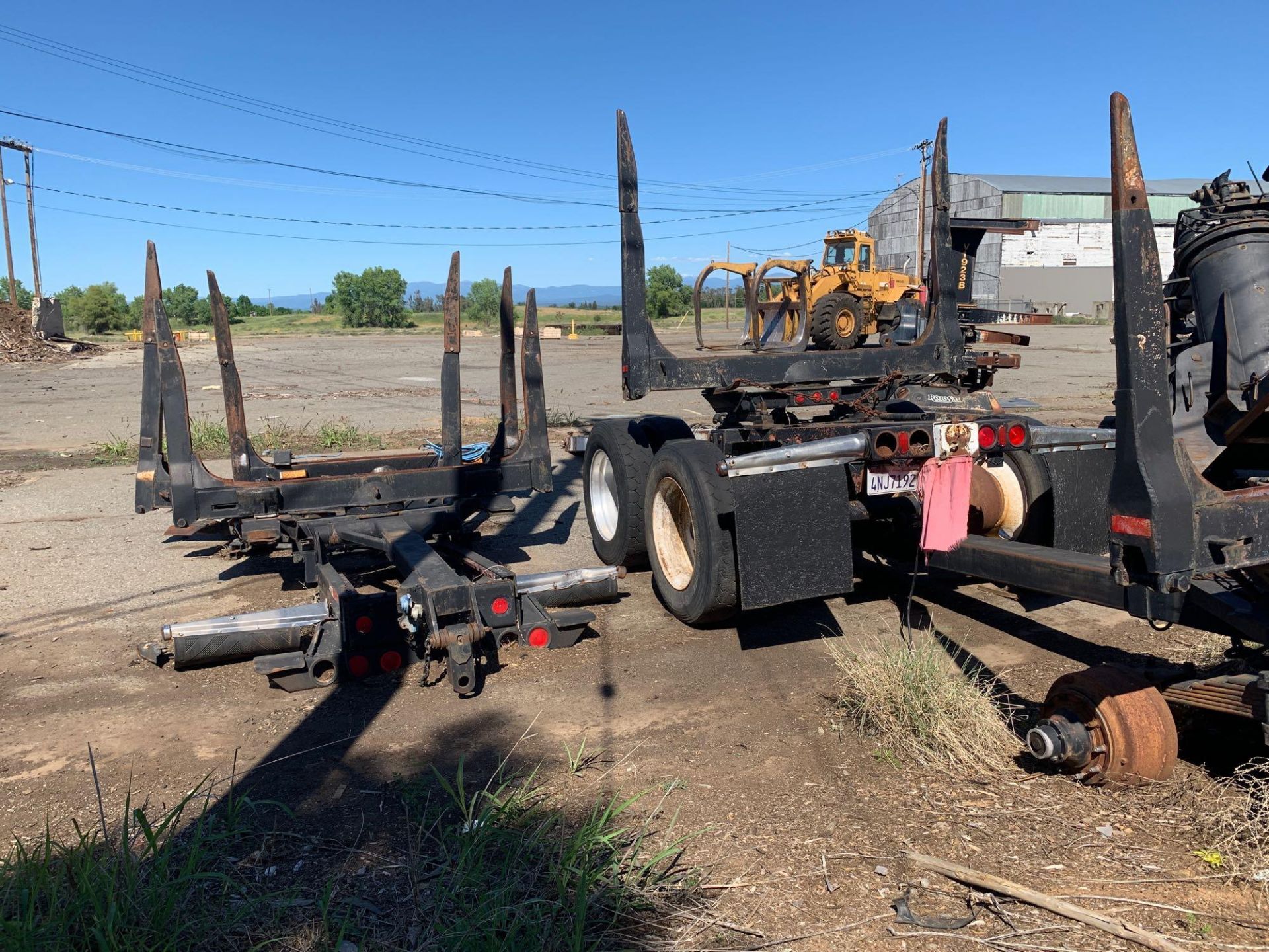 (2) Log Dollies and Dolly Attachment, Poor Condition, No Tires - Image 3 of 8