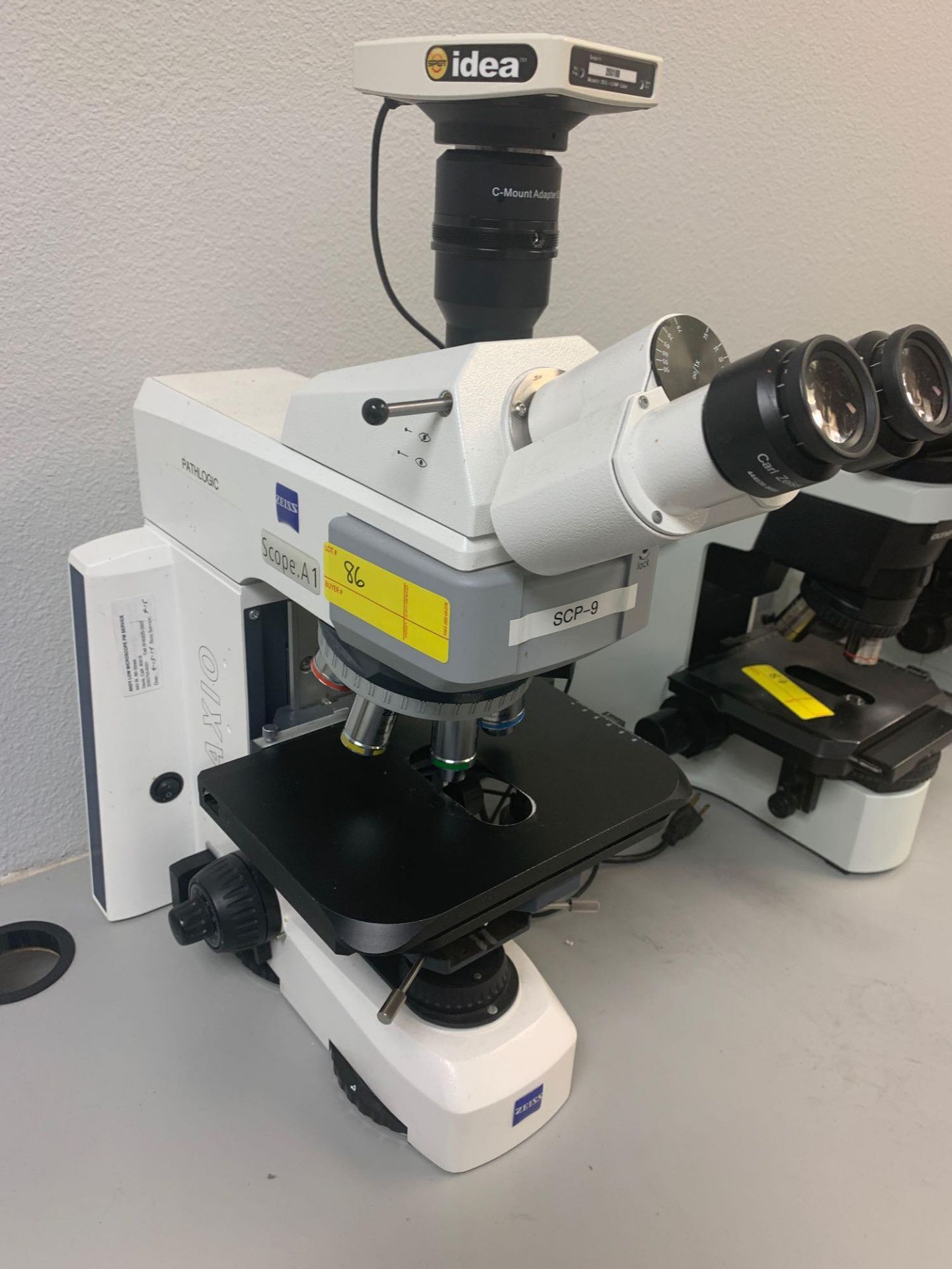 Zeiss ScopeA.1 Microscope, with Idea Camera