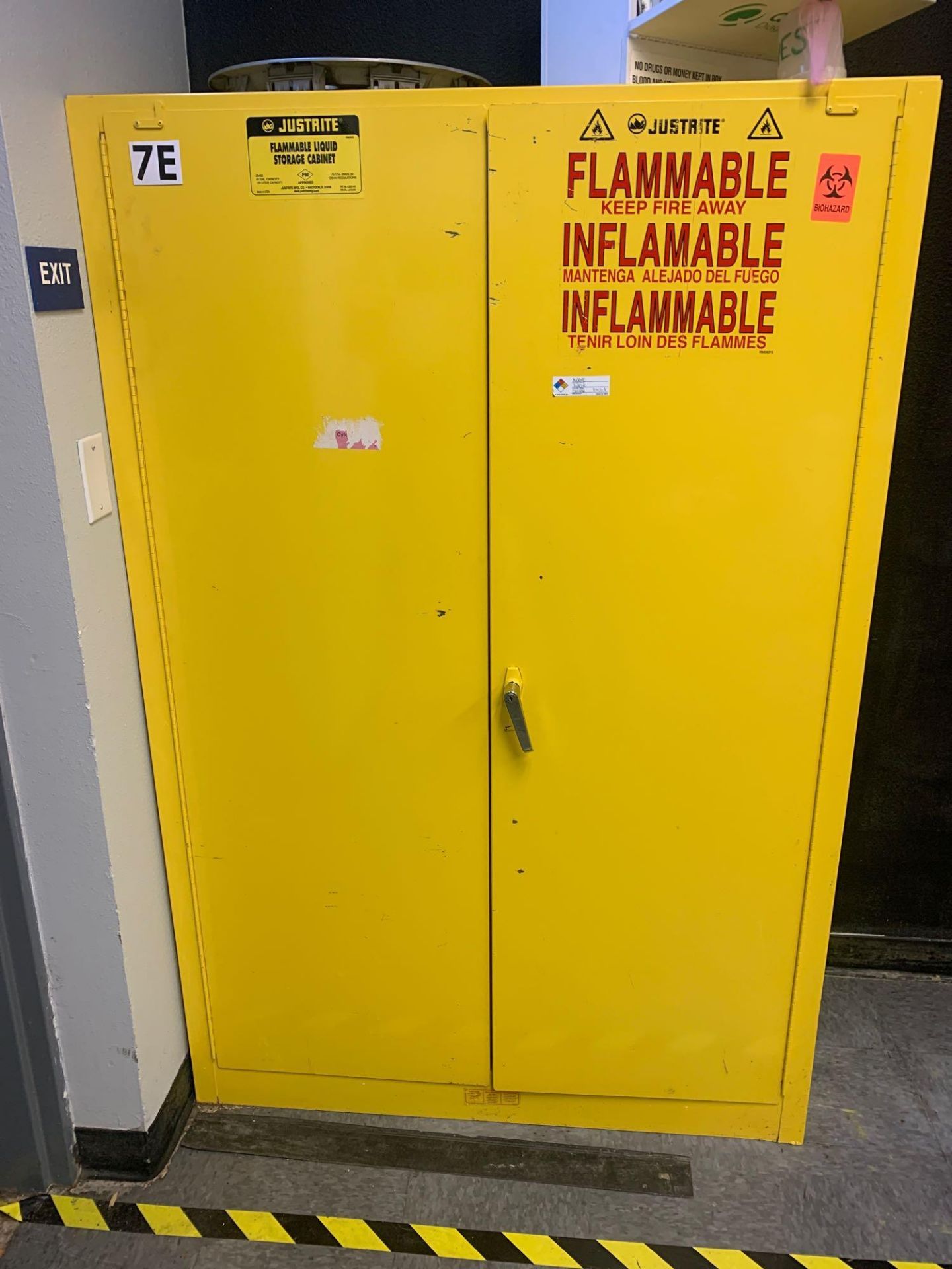 2 Door Justright Flammable Liquid Storage Cabinet