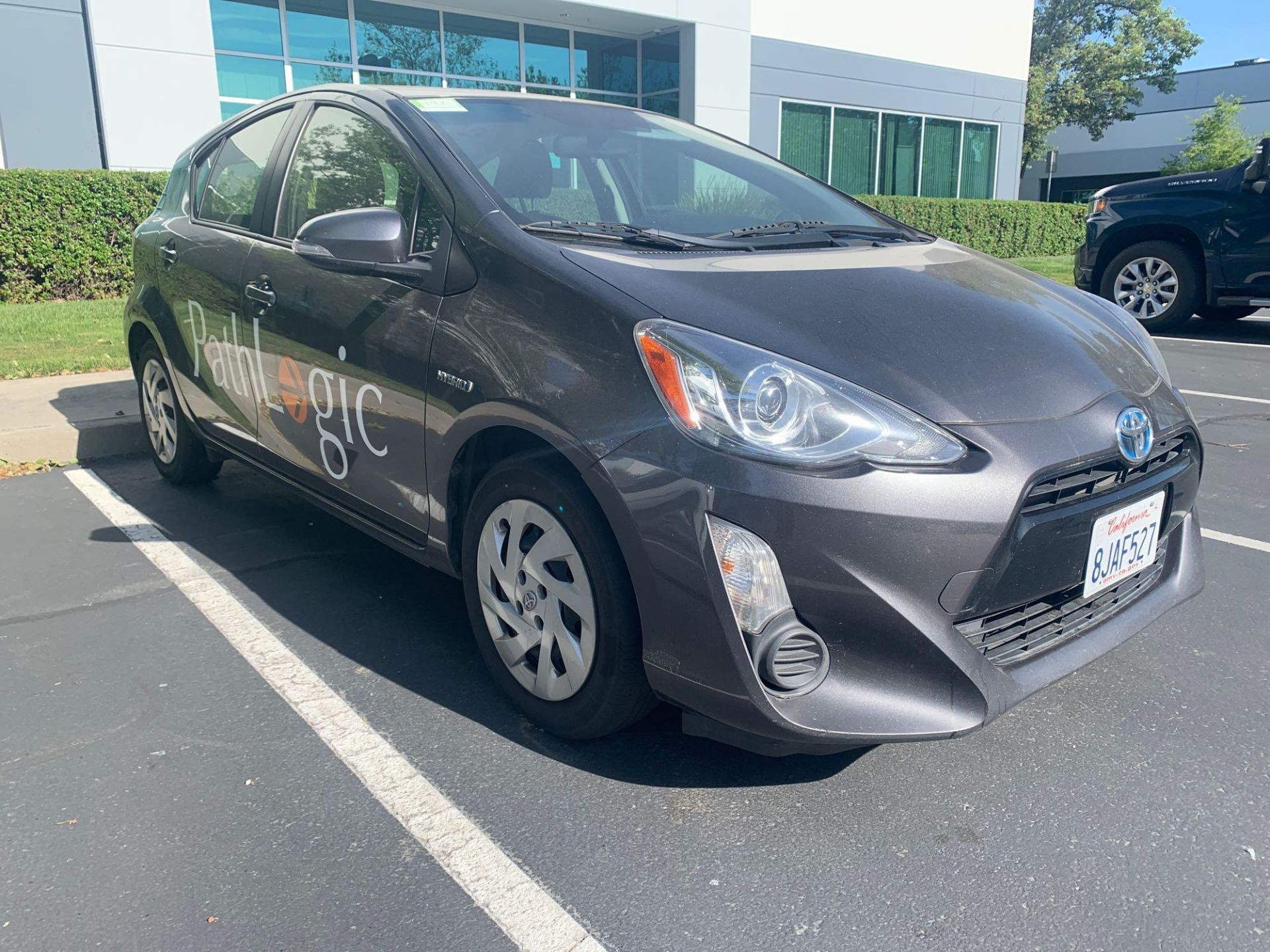 2015 Toyota Prius C, Auto Transmission, AM/FM CD, Cruise, AC, Power Doors, Windows and Mirrors, Blue - Image 2 of 17