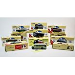 Twelve boxed Corgi Classics die cast models, HGV and public transport to include, Burlingham Seagull