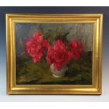 Leonard Applebee (1914-2000), Oil on canvas, Still life with roses, Signed lower right, Paris