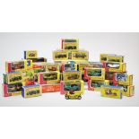 A collection of Matchbox and other die cast models, to include, fourteen from the series with pink/