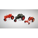 Three boxed Ertl die cast model tractors, 1/16 scale comprising; Case 'Vac' tractor, Case 'L'