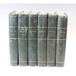 PUNCH: Twenty five volumes of Victorian era Punch magazine for the years 1866 to 1892 (1887 and 1888