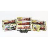 A selection of kitmaster HO/OO scale railway model kits, to include, a Prairie Tank No.7 locomotive,