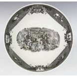 After Rex Whistler, a Wedgwood 'The West Point Bowl', mid 20th century, the bowl of typical form