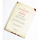 STUBBS (G), THE ANATOMY OF A HORSE, a facsimile edition of the 1766 original, containing twenty four