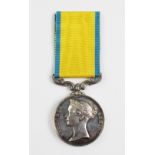 A Crimea Baltic Medal, unnamed as issued