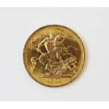 An Elizabeth II gold sovereign, dated 1966, weight 8.0gms