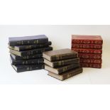 DECORATIVE BINDINGS: A collection of eight literary classics published by Odhams Press Limited,