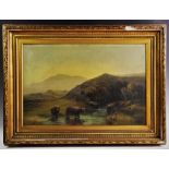 Attributed to H. Gibb (probably Scottish school, 19th century), Oil on canvas, 'Glen Falloch',