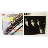 THE BEATLES, PLEASE PLEASE ME mono vinyl LP, PMC 1202, yellow and black Parlophone labels, matrix