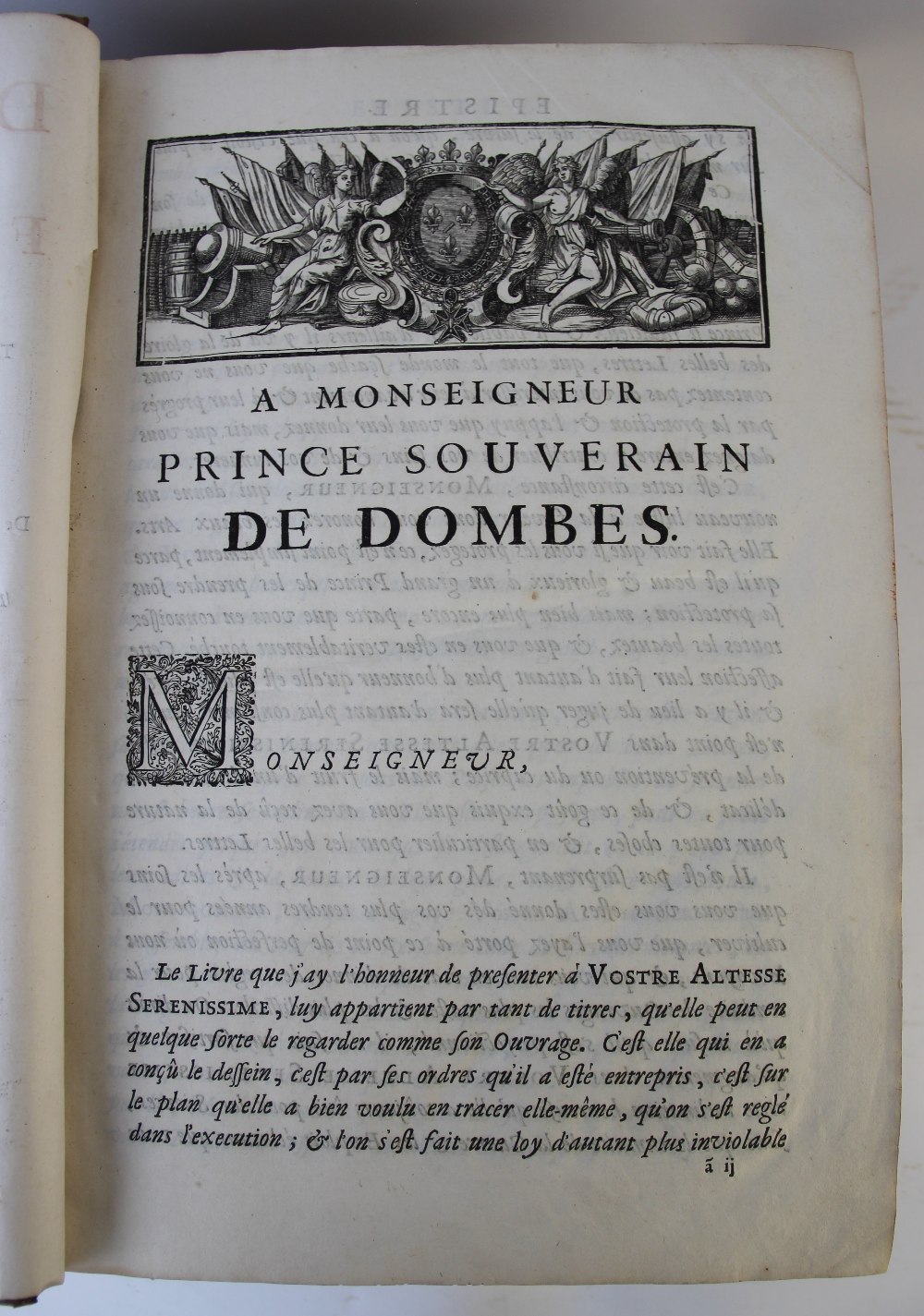 DICTIONAIRE UNIVERSEL FRANCOIS & LATIN, an early 18th century French to Latin Dictionary, 3 vols, - Image 3 of 3