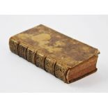 BIBLIA SACRA, PROPHETAE MAJORES TOMUS V, 1705, full leather, gilt title and decoration to spine,